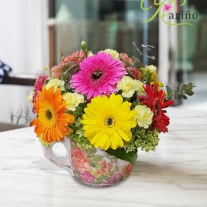 Arreglo Gerberas de Colores