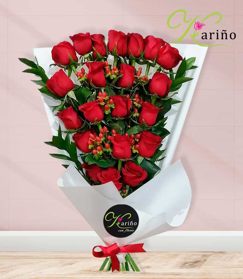 Ramo de Rosas Amor por siempre – Kariño con Flores